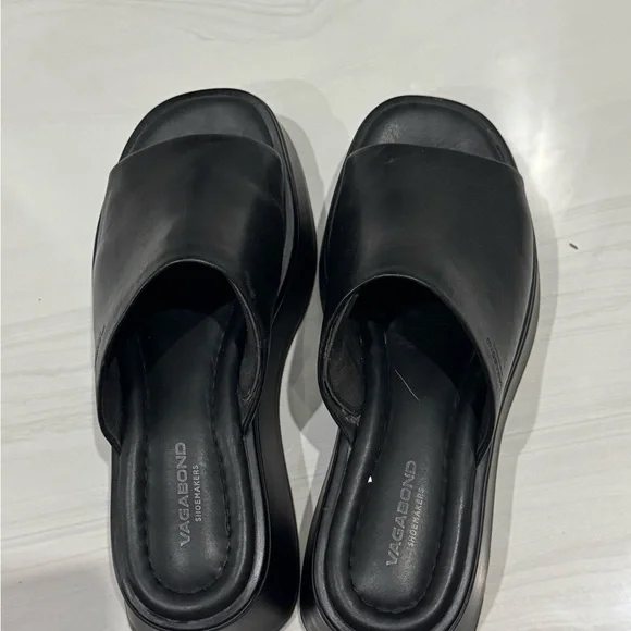 VAGABOND COURTNEY LEATHER SANDALS - Picture 14 of 16